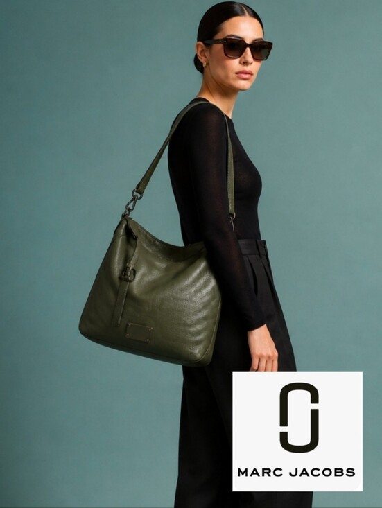 Marc By Marc Jacobs Handbags - Marc by Marc Jacobs Green Leather Shoulder Bag